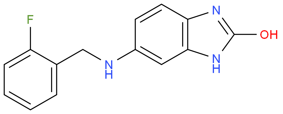 5-((2-FLUOROBENZYL)AMINO)-1,3-DIHYDRO-2H-BENZIMIDAZOL-2-ONE