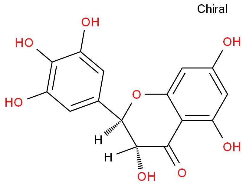 (2R,3R)-3,5,7-trihydroxy-2-(3,4,5-trihydroxyphenyl)-2,3-dihydrochromen-4-one