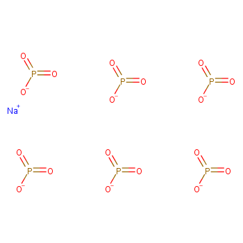 Sodium polyphosphate structure