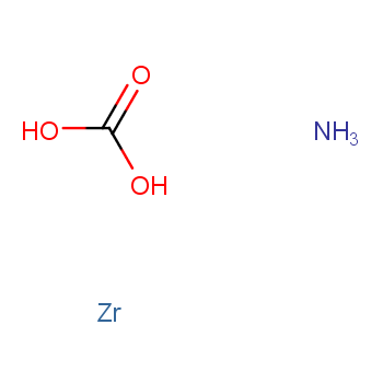 Carbonic acid ammonium zirconium salt