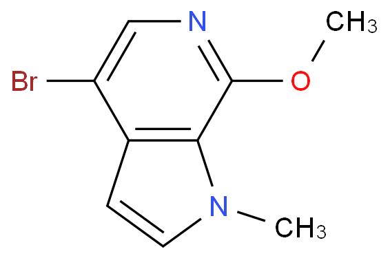 4-溴-7-甲氧基-1-甲基-1H-吡咯并[2,3-c]吡啶CAS号2103352-52-7（现货供应，质量保证）