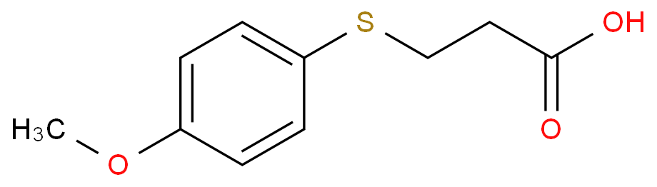 3-((4-甲氧基苯基)硫基)丙酸CAS:13739-36-1
