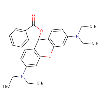 Spiro[isobenzofuran-1(3H),9'-[9H]xanthen]-3-one,3',6'-bis(diethylamino)-