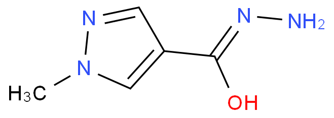 1H-Pyrazole-4-carboxylic acid, 1-methyl-, hydrazide  