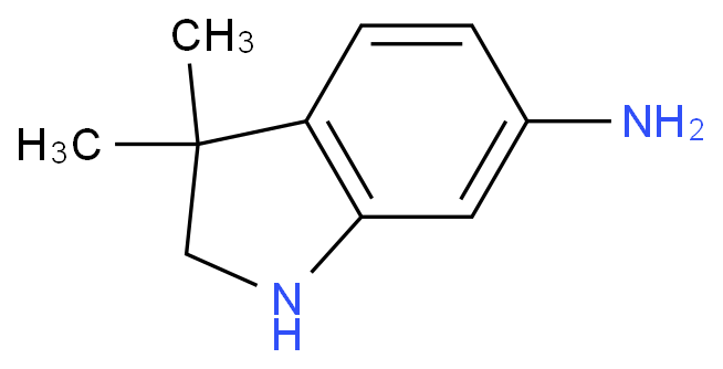 3,3-dimethyl-1,2-dihydroindol-6-amine