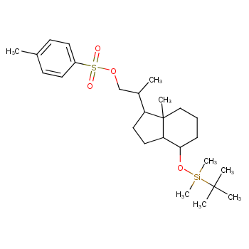 Toluene-4-sulfonic acid2-[4-(tert-butyl-dimethyl-silanyloxy)-7a-methyl-octahydro-inden-1-yl]-propyl ester  