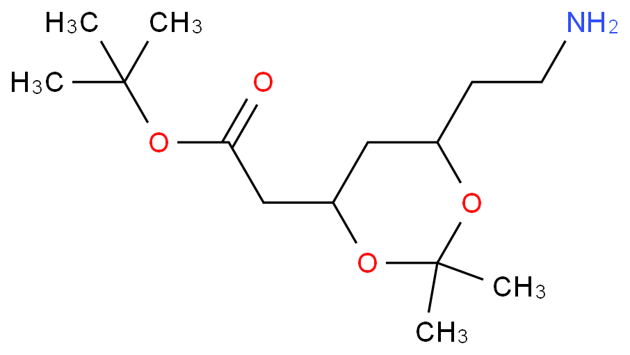 TERT-BUTYL(4R, 6R)-2-[6-(2-AMINOETHYL)-2,2-DIMETHYL-1,3-DIOXAN-4-YL]ACETATE