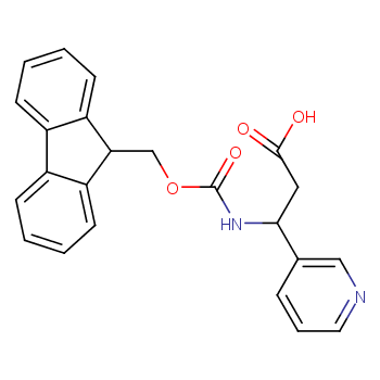 FMOC-(R)-3-氨基-3-(3-吡啶基)-丙酸CAS号511272-43-8;(科研试剂/现货供应,质量保证)