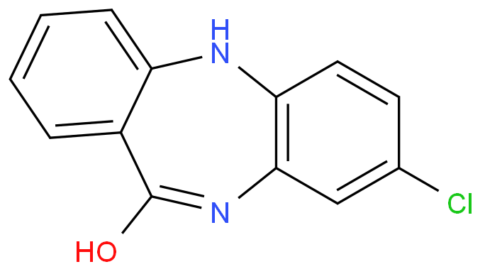 8-Chloro-5,10-dihydrodibenzo[b,e][1,4]diazepin-11-one structure