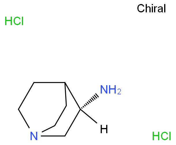 (S)-3-Aminoquinuclidine dihydrochloride structure