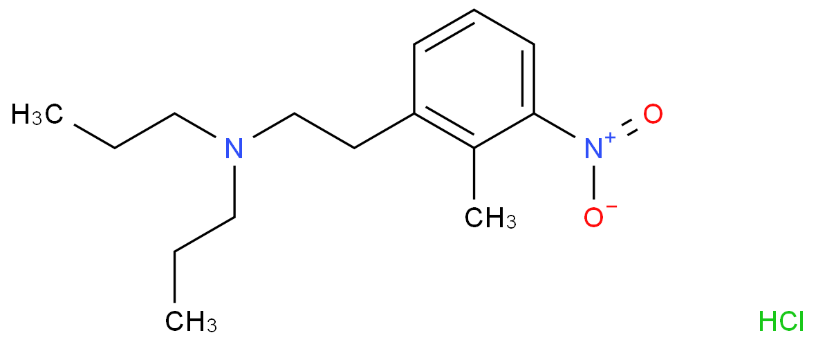 N-[2-(2-methyl-3-nitrophenyl)ethyl]-N-propylpropan-1-amine,hydrochloride